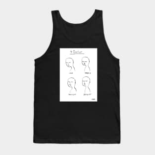 4 emotions Tank Top